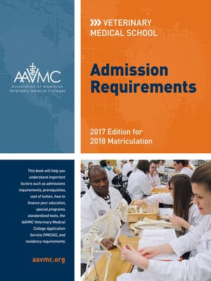 cover image of Veterinary Medical School Admission Requirements (VMSAR)